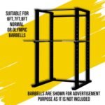HASHTAG FITNESS Power Squat Rack for Home Gym Made by 4 X 2 (Gym Power Rack & Gym equipments for Home)  Amazon.in: Sports, Fitness & Outdoors - Image 4