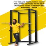 HASHTAG FITNESS Power Squat Rack for Home Gym Made by 4 X 2 (Gym Power Rack & Gym equipments for Home)  Amazon.in: Sports, Fitness & Outdoors - Image 2